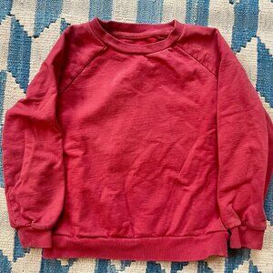 Or.Basics red sweatshirt size 5 kids